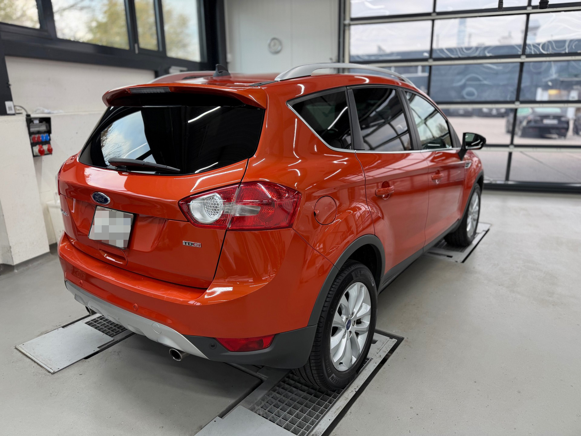 Fahrzeug nach erfolgreicher Reparatur